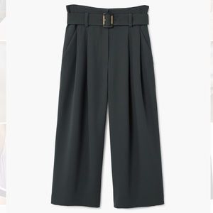 Mango belted trouser